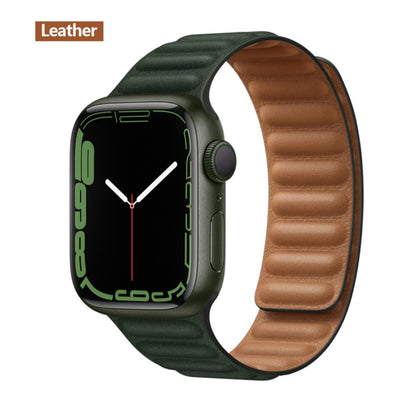 BangoCase Magnetic Leather Loop Compatible for Smart-Watch